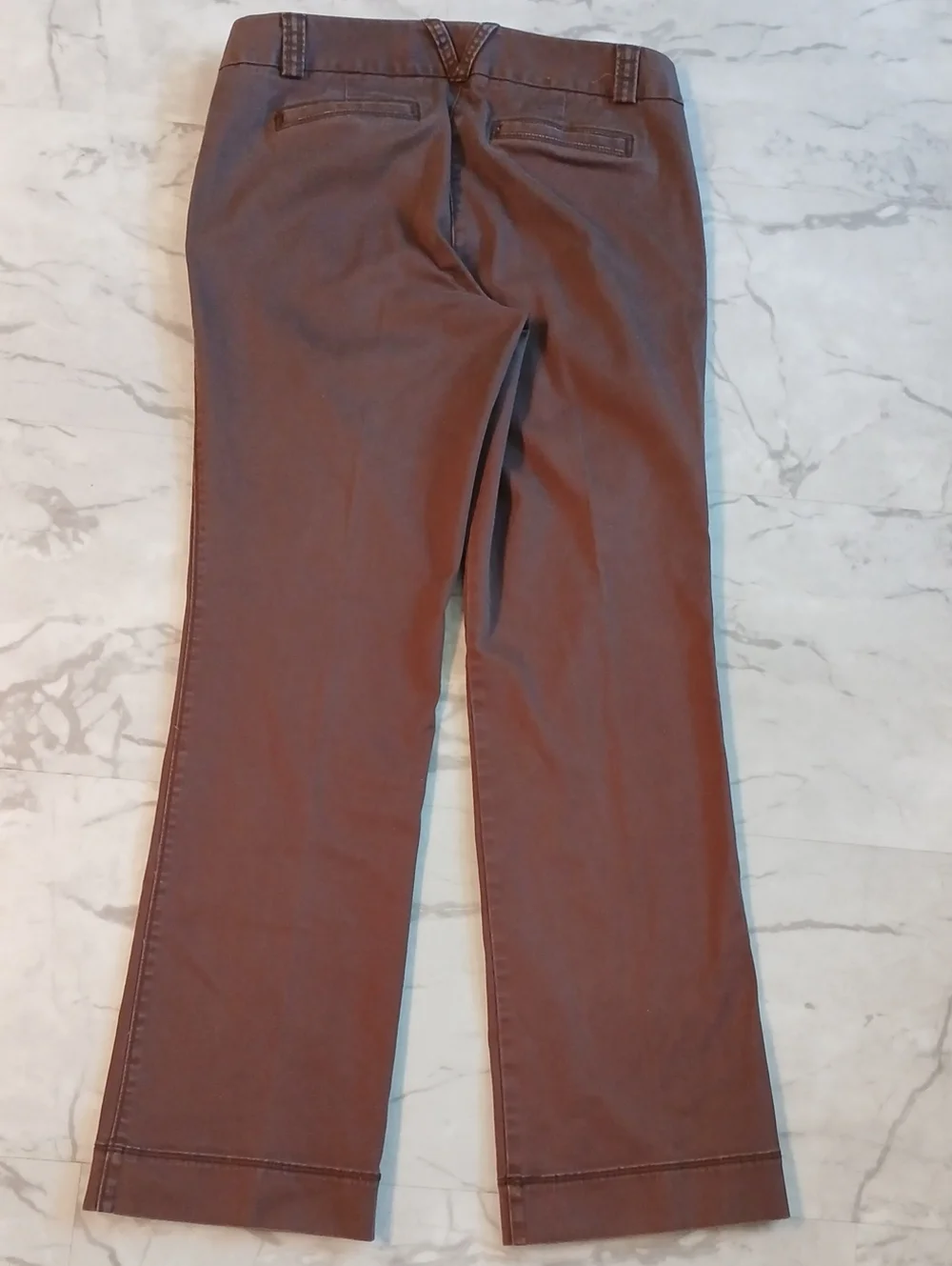 J. Crew Straight-Leg Jeans in Brown 12 Regular Womens